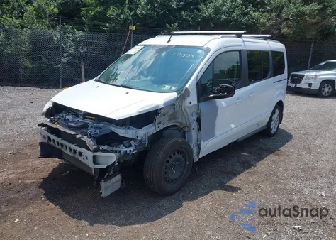 2015 Ford Transit Connect Titanium из США, поврежденный, VIN NM0GE9G73F1194854